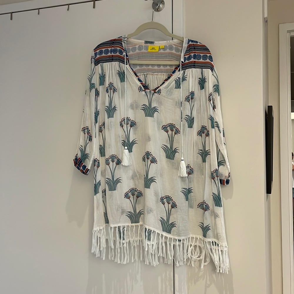 Roller Rabbit Size XSmall Beach Coverup